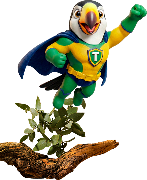 Mascote Tuca